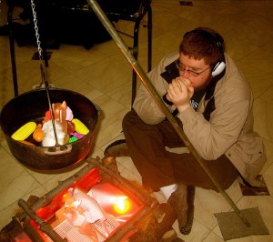 basic-boys-backpacking-tips boy with campfire