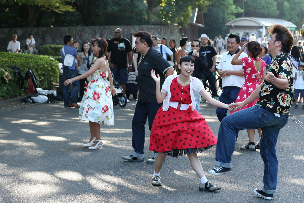 Rockabilly Time at Yoyogi Park Image courtesy of Lloyd Morgan Flickr